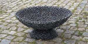 Очаг для костра из цепи